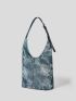 Tie Dye Bucket Bag Adjustable Strap Medium