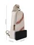 Baseball PU Mini Sling Bag