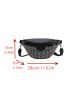 Studded Decor Fanny Pack Multi-Function