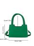 Mini Square Bag Minimalist Green