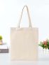 Small Shopper Bag Cartoon Print Double Handle