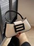 Colorblock Baguette Bag Medium Flap