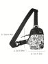 Cartoon Graphic Sling Bag Mini Preppy