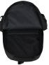 Letter Graphic Laptop Backpack Waterproof Black Medium