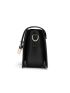 Minimalist Square Bag Small Flap Black