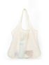 Minimalist Beach Bag Mesh Oversized For Shopping