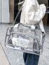 Minimalist Travel Bag Clear Small Waterproof