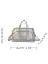 Minimalist Travel Bag Clear Small Waterproof