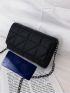 Mini Square Bag Quilted Flap Chain Strap For Daily