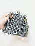 Mini Evening Bag Rhinestone Top Handle For Prom