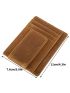 Genuine Leather RFID Card Holder Vintage