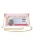 Clear Square Bag Studded Decor TPU