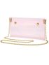 Clear Square Bag Studded Decor TPU