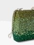 PREMIUM OMBRE RHINESTONE CLUTCH BAG