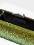 PREMIUM OMBRE RHINESTONE CLUTCH BAG