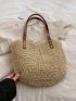 Oversized Straw Bag Vacation