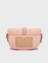 Small Saddle Bag Colorblock Flap Design