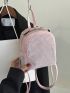 Mini Fashion Backpack Studded Decor