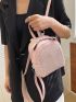 Mini Fashion Backpack Studded Decor