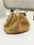 Mini Evening Bag Rhinestone Top Handle For Prom