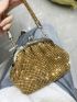 Mini Evening Bag Rhinestone Top Handle For Prom