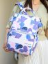 Leaf Graphic Classic Backpack Medium Zipper