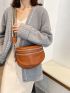 Medium Crossbody Bag Solid Color