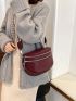 Medium Crossbody Bag Solid Color