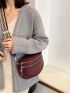 Medium Crossbody Bag Solid Color