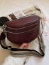 Medium Crossbody Bag Solid Color