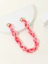 41cm Ombre Chain Strap Acrylic Red