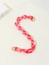 41cm Ombre Chain Strap Acrylic Red