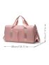 Minimalist Travel Bag Nylon Pink