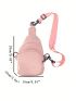 Mini Sling Bag Minimalist Pink