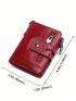 Genuine Leather Women's Wallet Coin Purse RFID Small Card Holder Fashion Chain Wallet