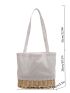 Two Tone Straw Bag Paper