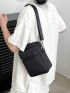 Mini Square Bag Minimalist Black