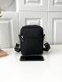 Mini Square Bag Minimalist Black