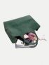 Small Top Handle Bag Green Minimalist For Daily