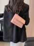 Mini Fashion Solid Color Women's Bag Single Shoulder Bag Square Bag