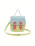 Cute Color Crossbody Bag For Girl Mini Handbag