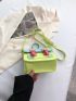 Cute Color Crossbody Bag For Girl Mini Handbag