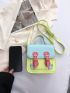 Cute Color Crossbody Bag For Girl Mini Handbag