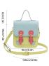 Cute Color Crossbody Bag For Girl Mini Handbag