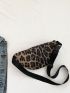 Medium Fanny Pack Leopard Print Adjustable Strap For Daily