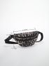 Medium Fanny Pack Leopard Print Adjustable Strap For Daily