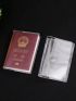 Slim Clear Passport Case