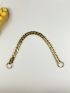 Chain Design Bag Strap Fashionable Gold