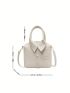 PU Novelty Bag Shirt Design White