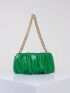 Women Minimalist Ruched Bag Pouch Dumpling Crossbody Bag Cloud Handbag Soft Clutch Purse Shoulder Bag